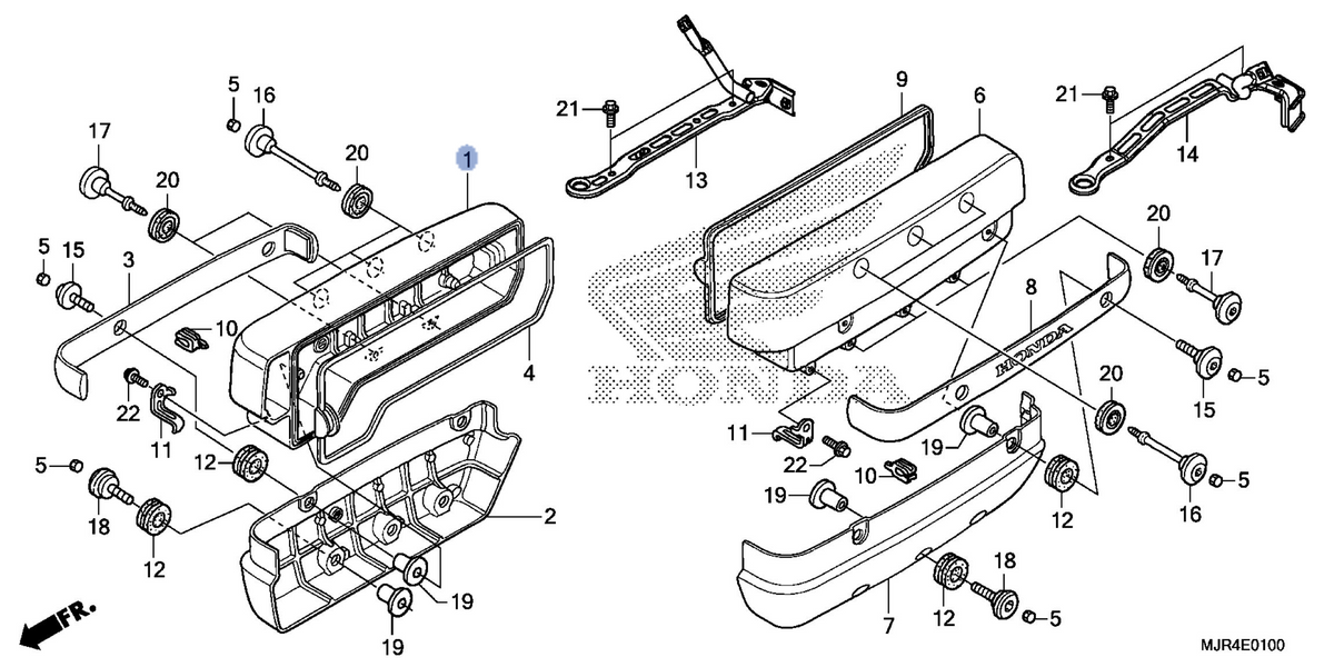 Honda OEM part 12311-MJG-670