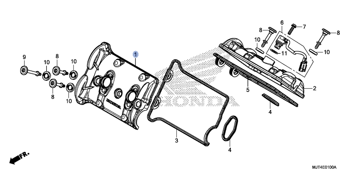 Honda OEM part 12311-MJT-E00