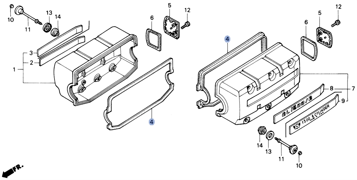 Honda OEM part 12314-MAF-000