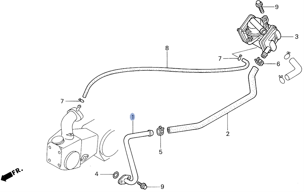 Honda OEM part 12315-HF7-A20