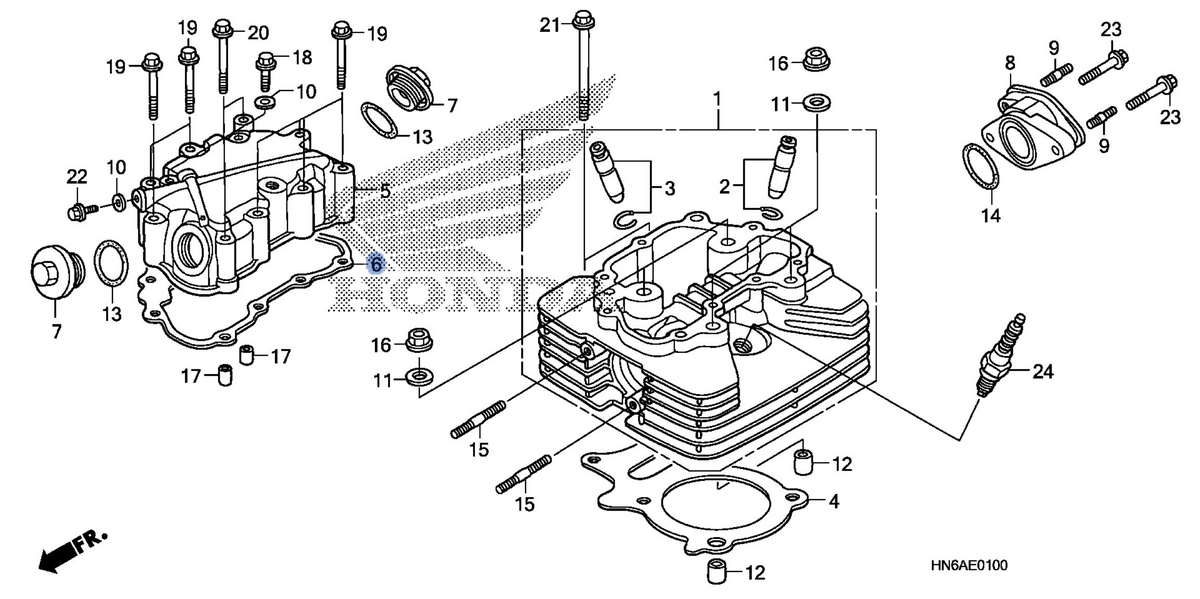 Honda OEM part 12315-HN6-010