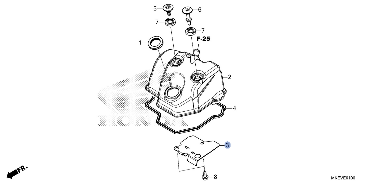 Honda OEM part 12316-MKE-B50