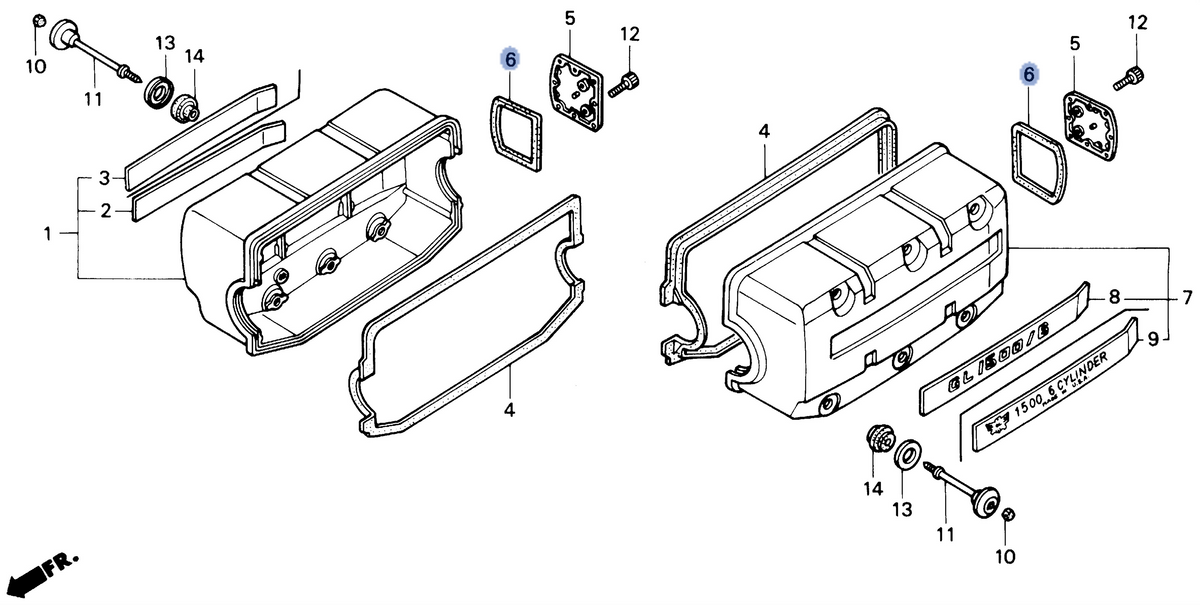 Honda OEM part 12318-MN5-000