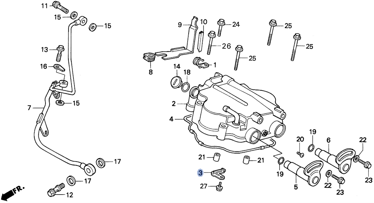 Honda OEM part 12320-KS4-010