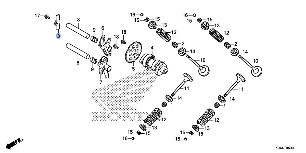 Honda OEM part 12321-KVZ-630