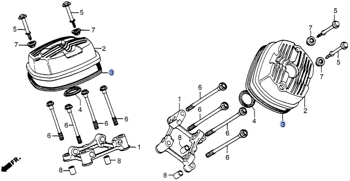 Honda OEM part 12328-415-000