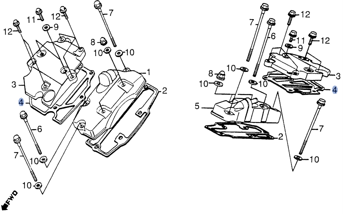 Honda OEM part 12332-MG8-306