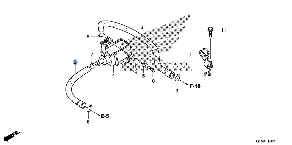 Honda OEM part 12335-GFM-900