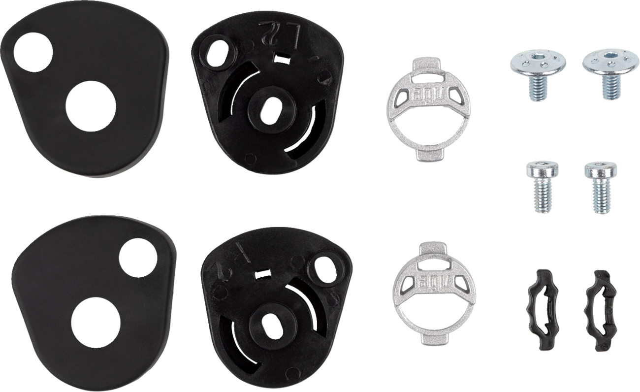 AGV K6/K6 S Helmet Shell Visor Mechanism Kit - 0133-1667