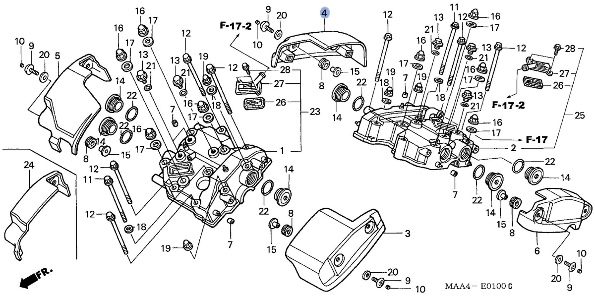 Honda OEM part 12351-MAA-A01