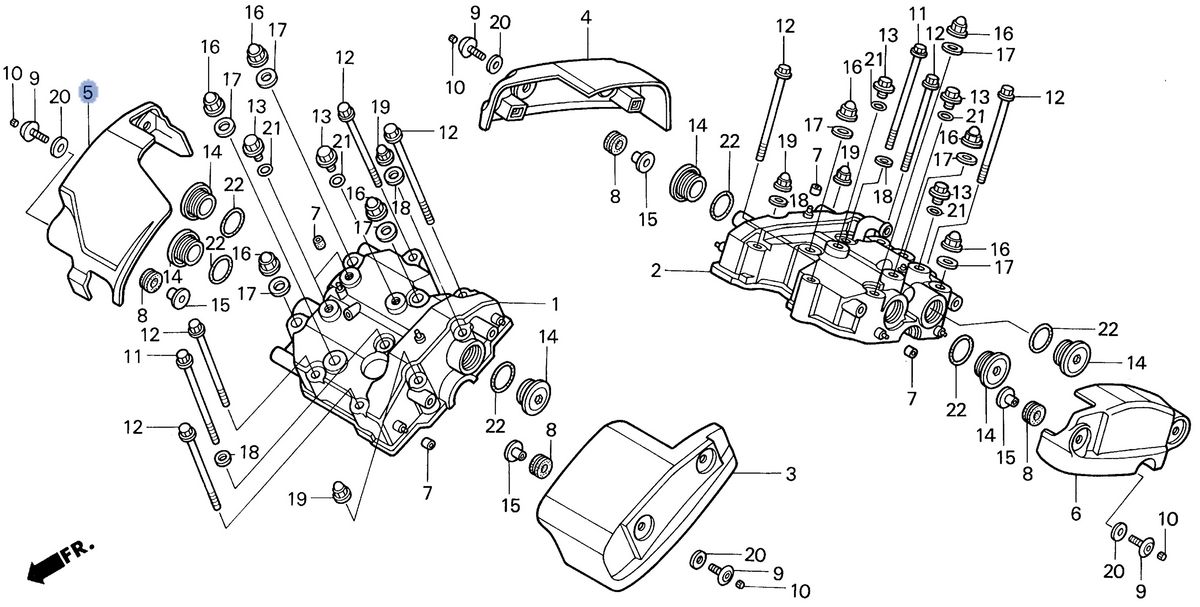 Honda OEM part 12355-MAH-000