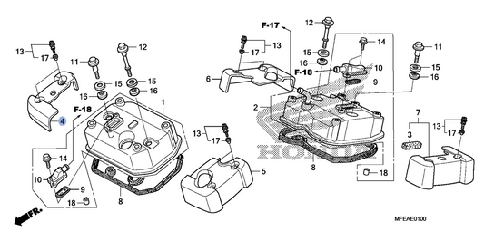 Honda OEM part 12360-MFE-A40