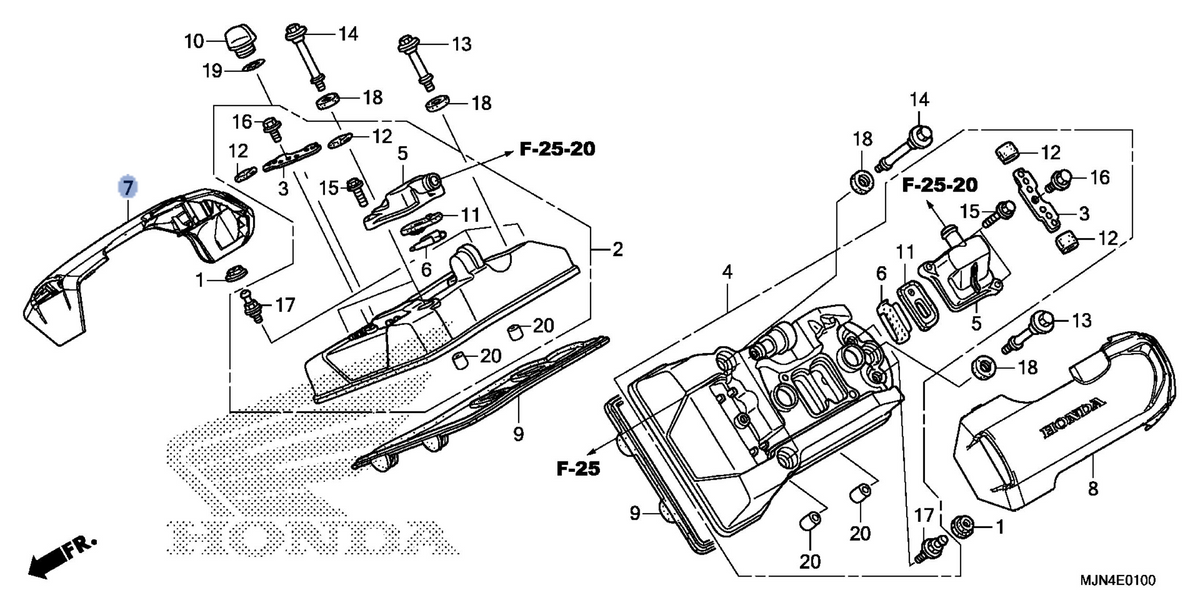 Honda OEM part 12360-MJN-A00