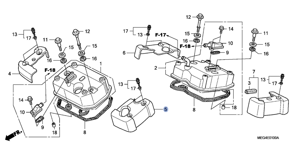 Honda OEM part 12370-MEG-000