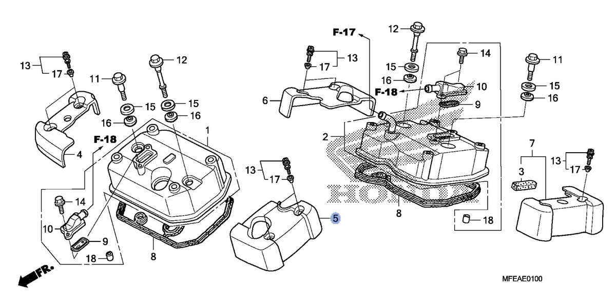 Honda OEM part 12370-MFE-A40
