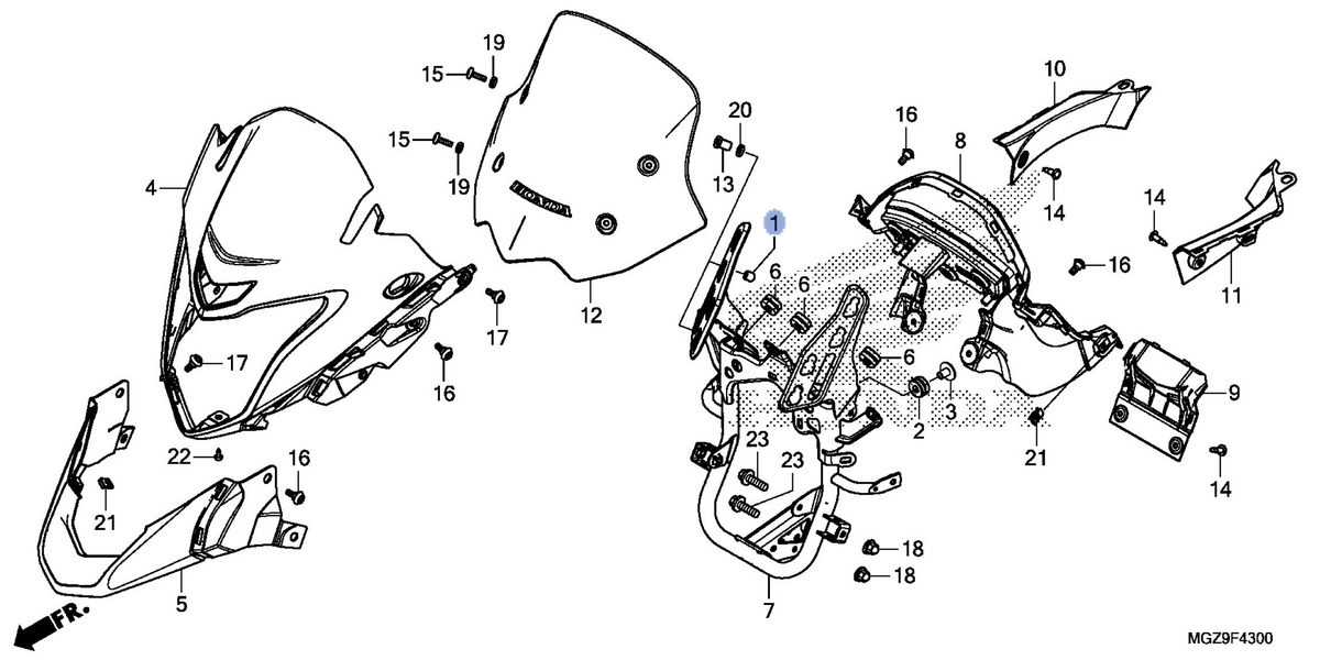 Honda OEM part 12372-KGB-610
