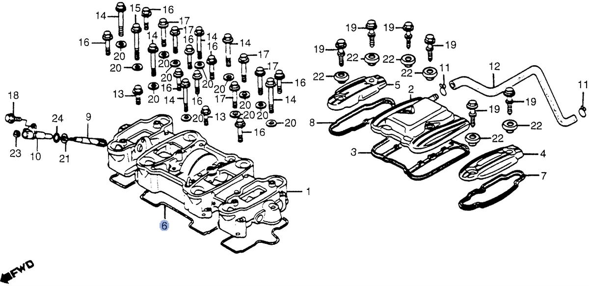 Honda OEM part 12391-460-770