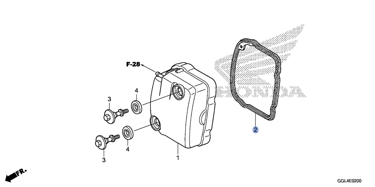 Honda OEM part 12391-GCC-000