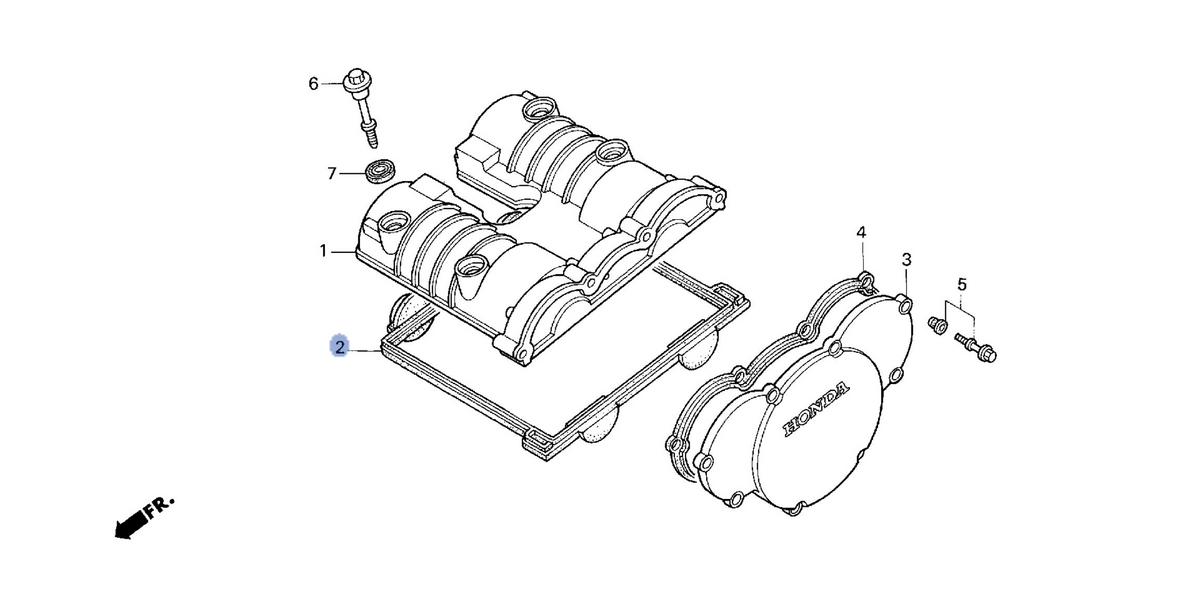 Honda OEM part 12391-GCR-000