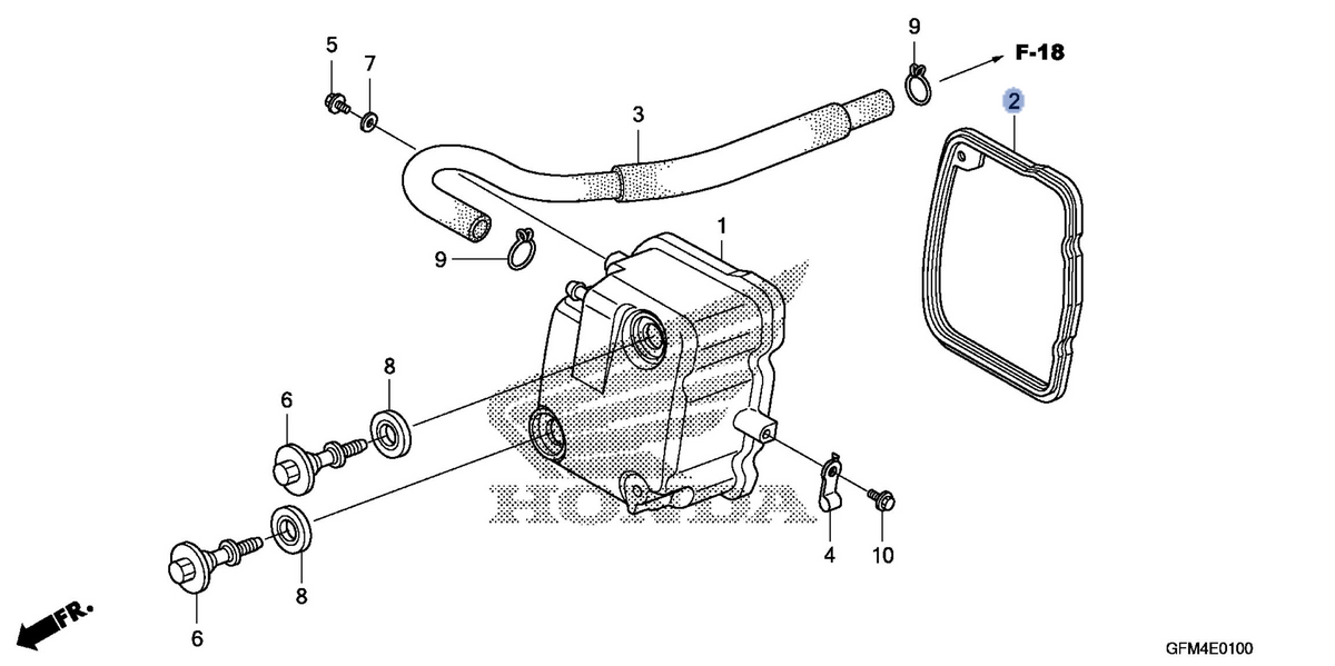 Honda OEM part 12391-GFM-970