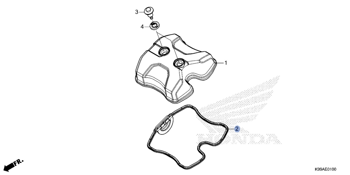 Honda OEM part 12391-K2K-D00