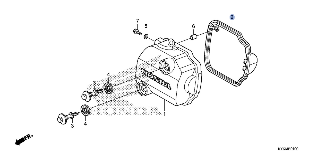 Honda OEM part 12391-KYK-J11
