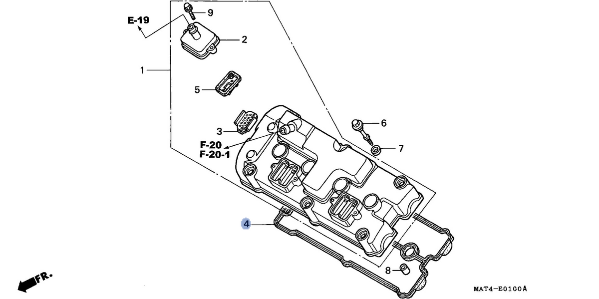 Honda OEM part 12391-MAT-000