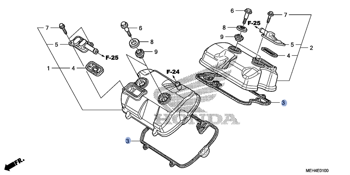 Honda OEM part 12391-MEW-920
