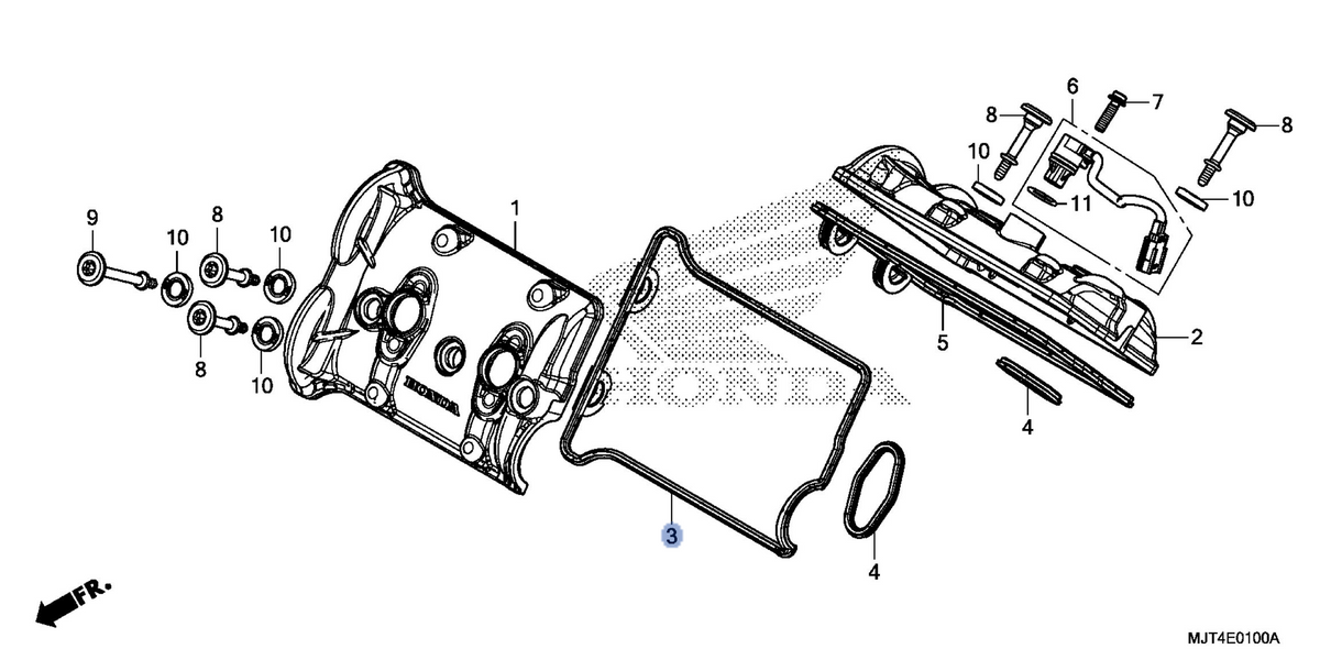 Honda OEM part 12391-MJT-E00