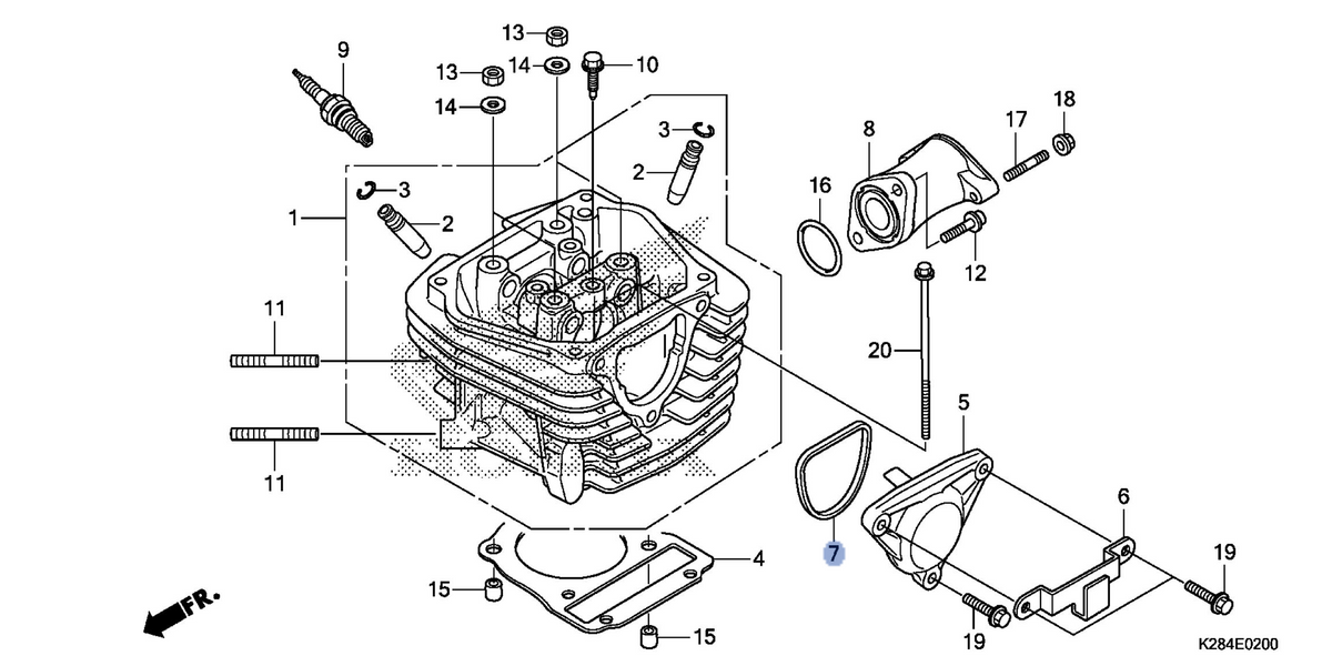 Honda OEM part 12395-KYY-900