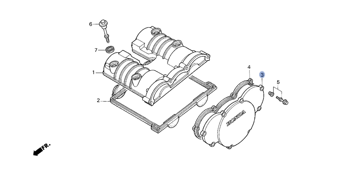 Honda OEM part 12401-GCR-000
