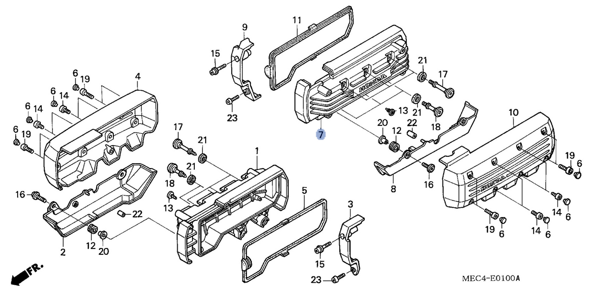Honda OEM part 12411-MEC-000