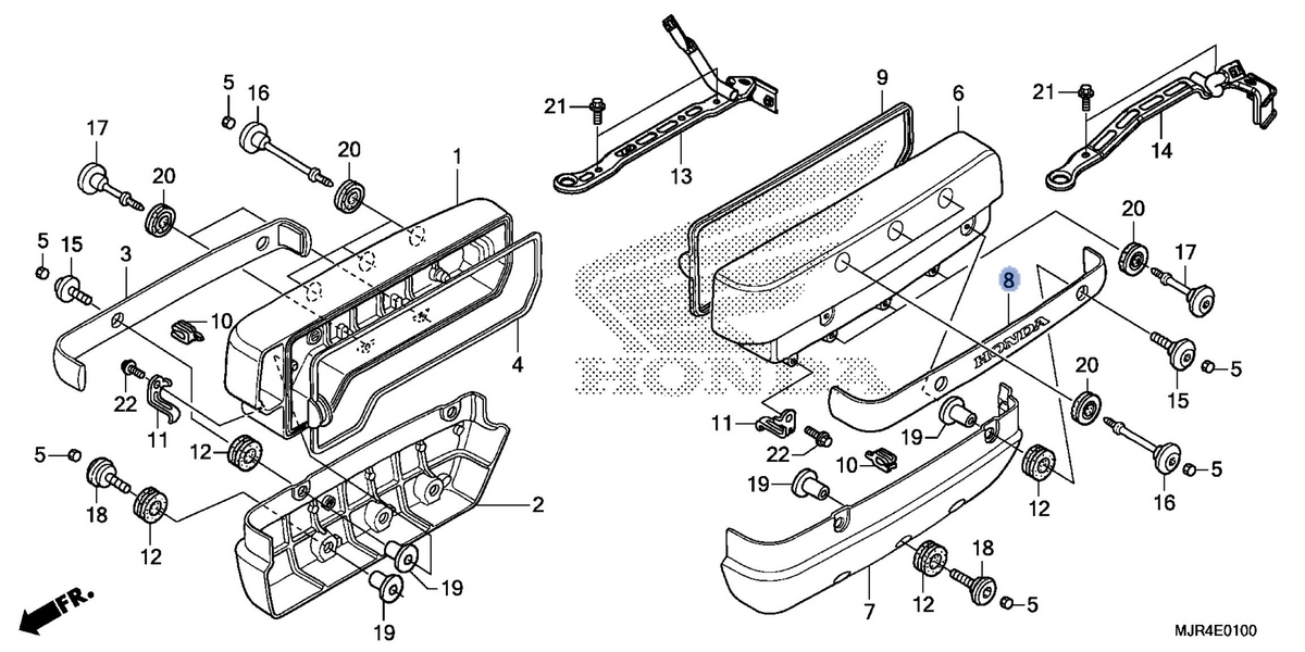 Honda OEM part 12422-MCA-A20