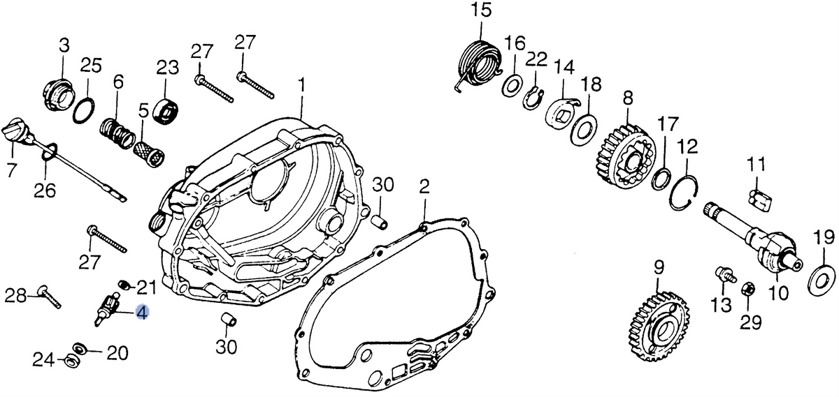 Honda OEM part 12431-385-000