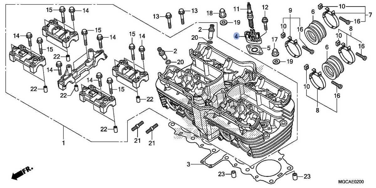 Honda OEM part 12511-MGC-000