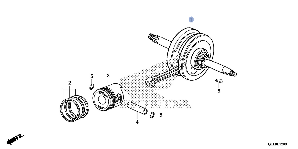 Honda OEM part 13000-GEL-A80
