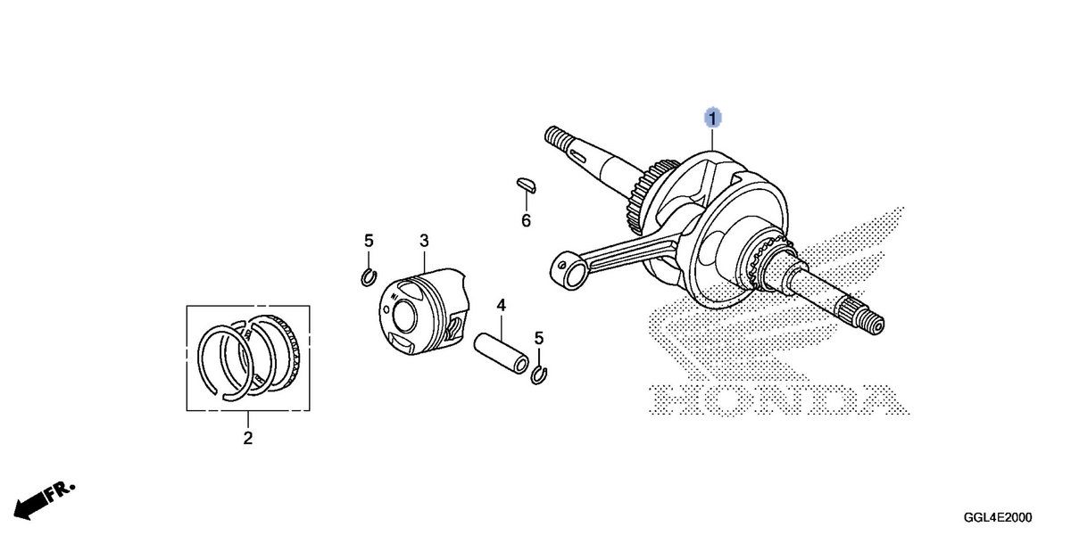 Honda OEM part 13000-GFC-901