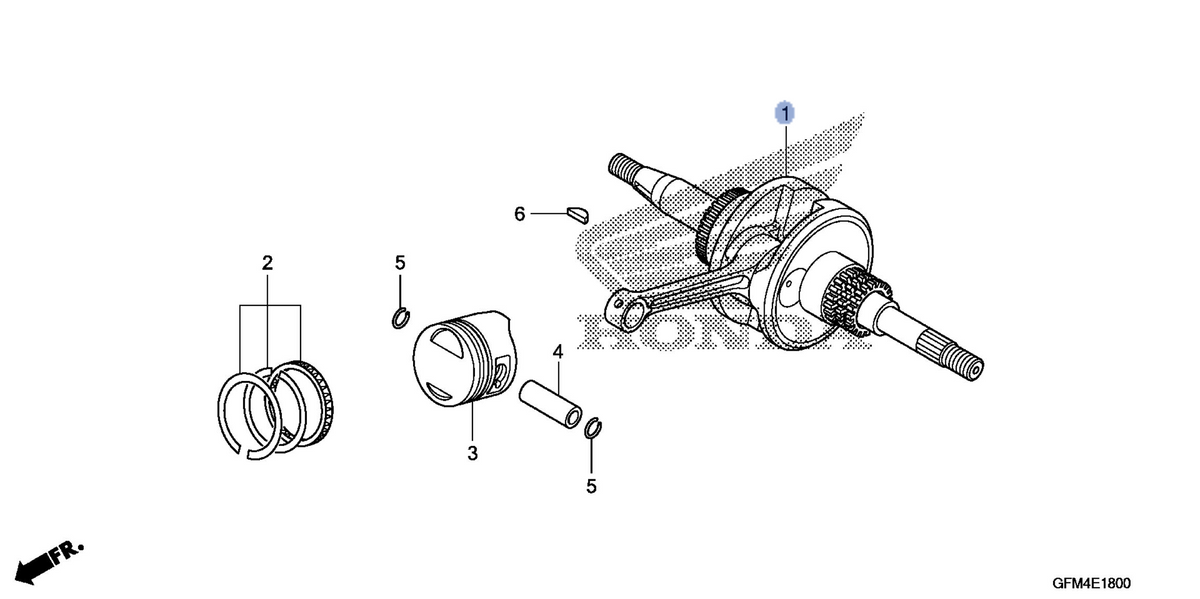 Honda OEM part 13000-GFM-B20