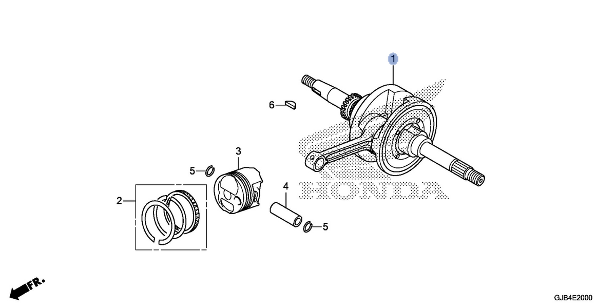 Honda OEM part 13000-GGZ-J00