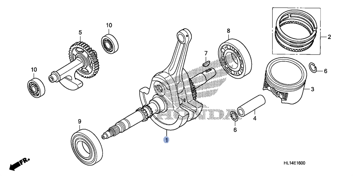Honda OEM part 13000-HL1-A00