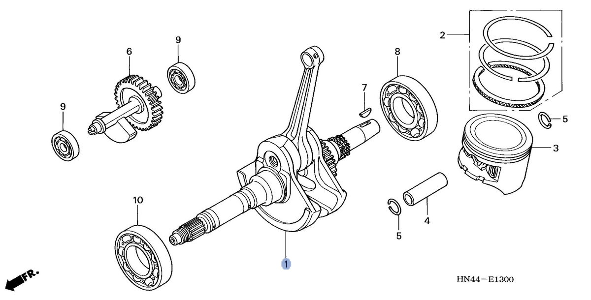 Honda OEM part 13000-HN5-M00