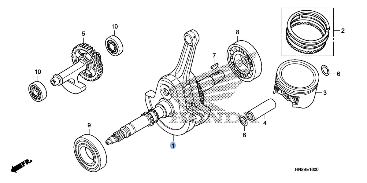 Honda OEM part 13000-HN8-F40