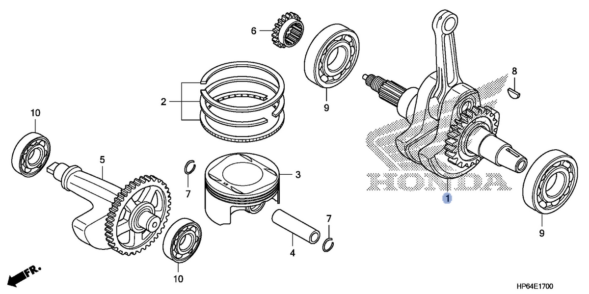 Honda OEM part 13000-HP6-A00