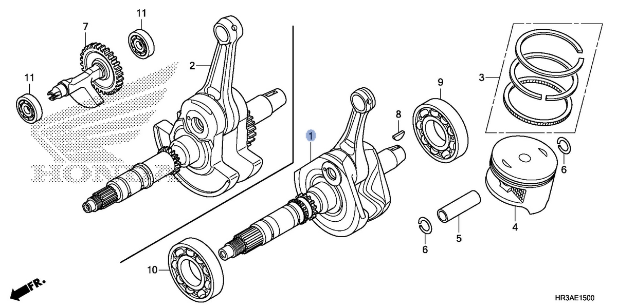 Honda OEM part 13000-HR5-CC0
