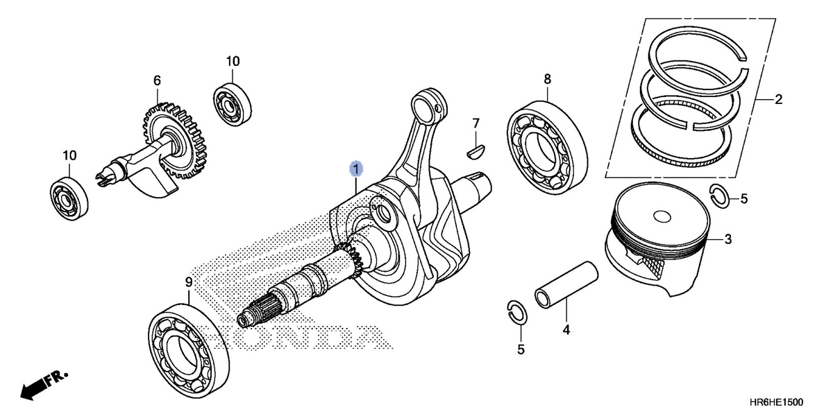Honda OEM part 13000-HR6-A60