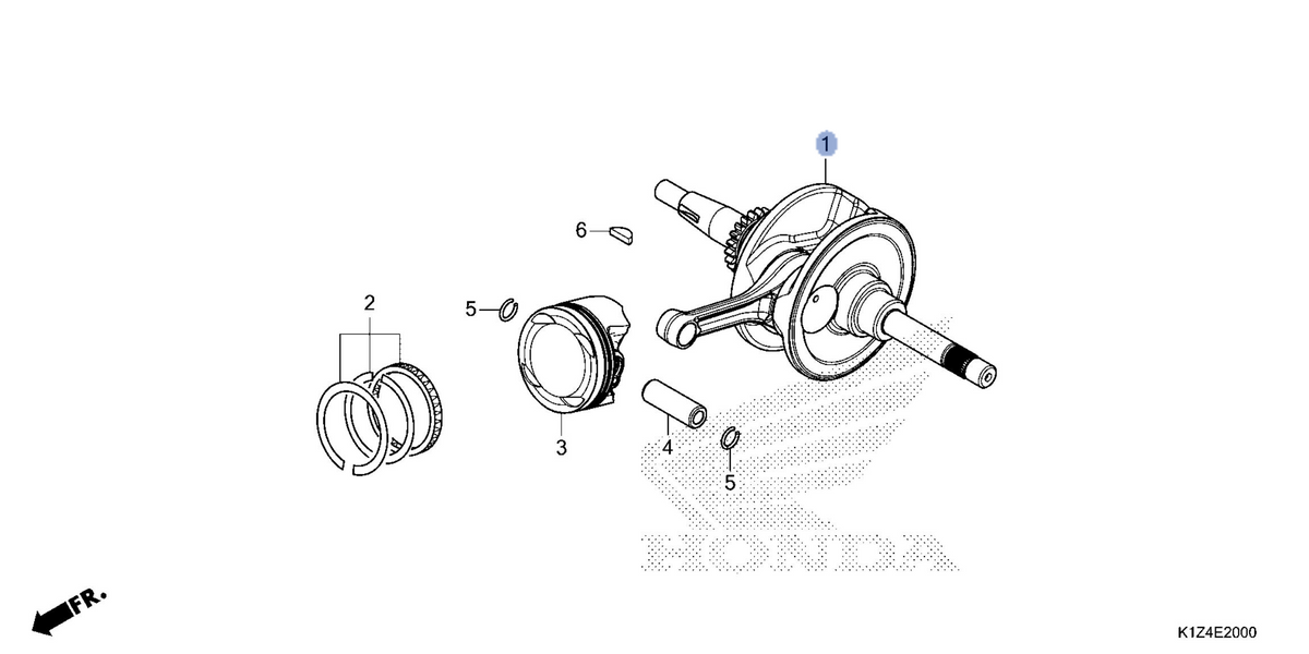 Honda OEM part 13000-K0S-V00