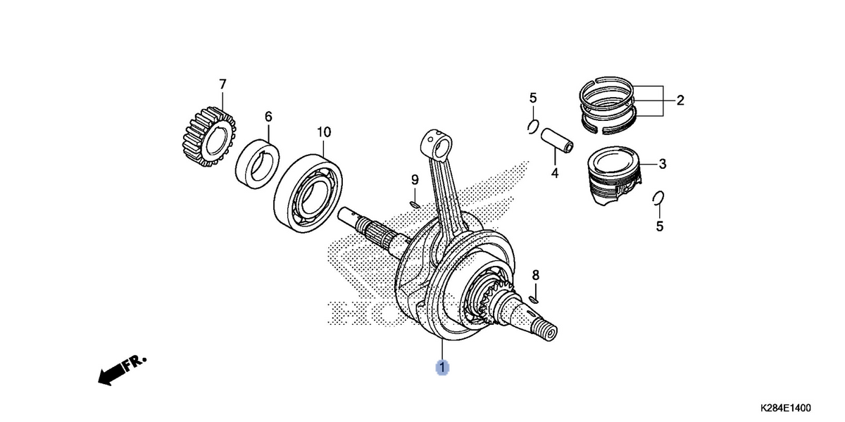 Honda OEM part 13000-K28-910