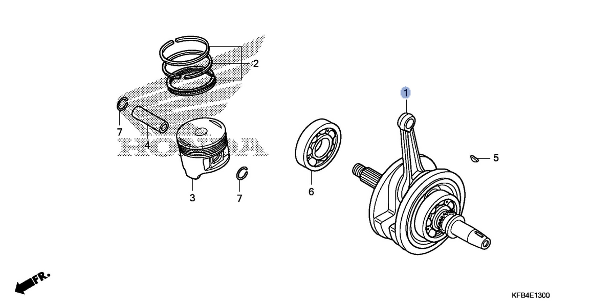 Honda OEM part 13000-KFB-000