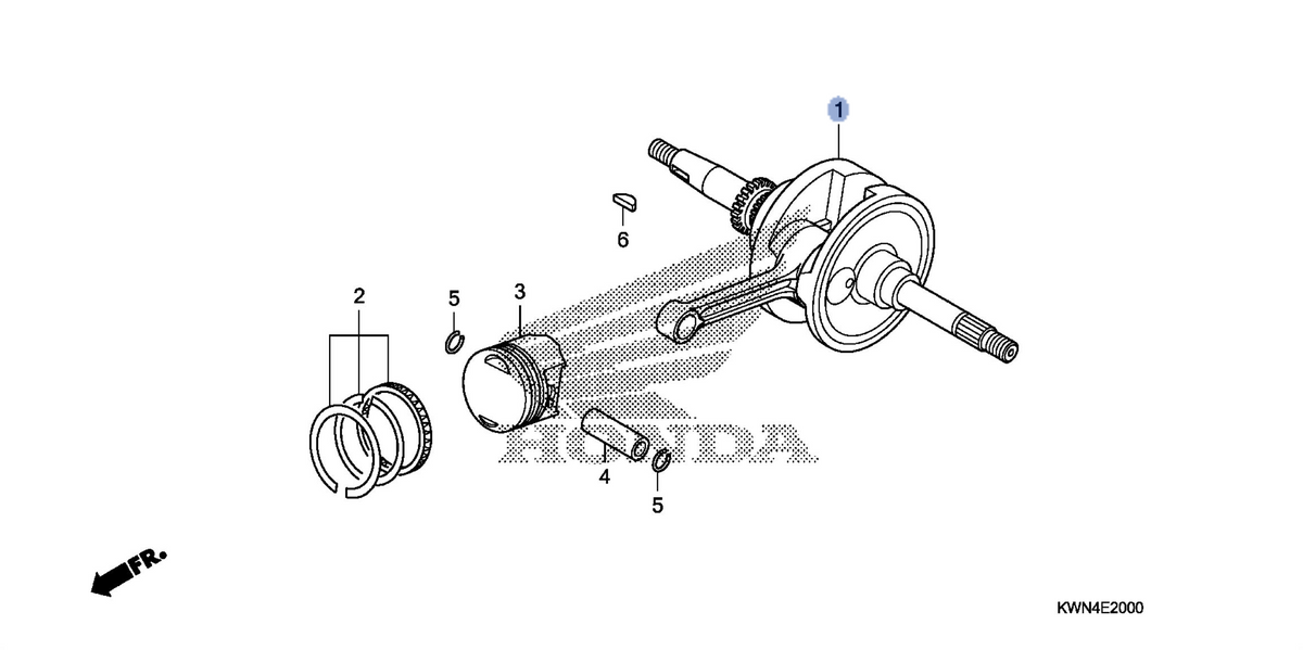 Honda OEM part 13000-KWN-900