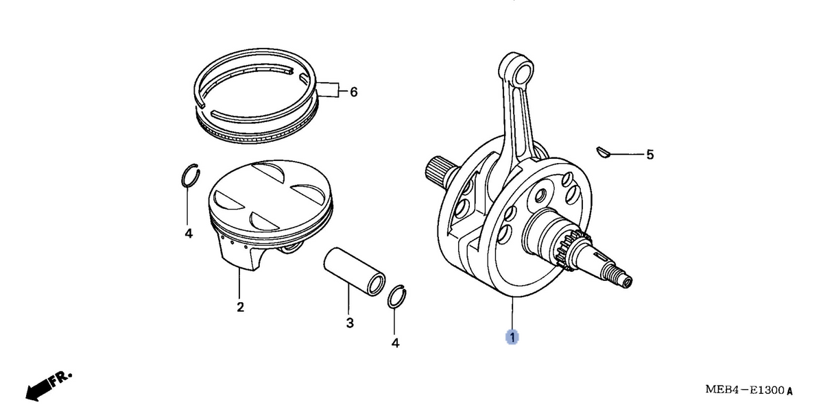 Honda OEM part 13000-MEB-770